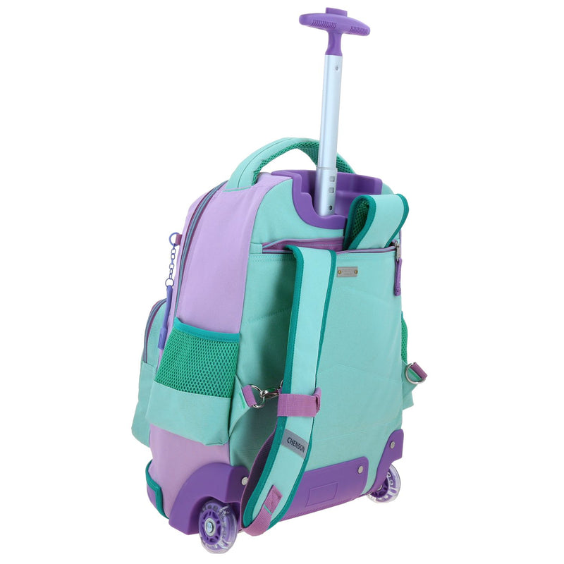Mochila con Ruedas Turquesa Princesas Chenson Luriel
