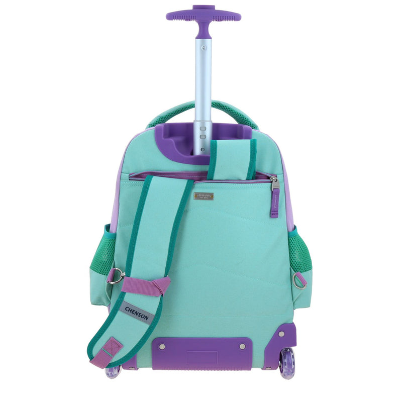 Mochila con Ruedas Turquesa Princesas Chenson Luriel