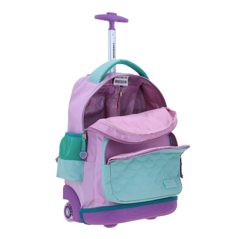 Mochila con Ruedas Turquesa Princesas Chenson Luriel