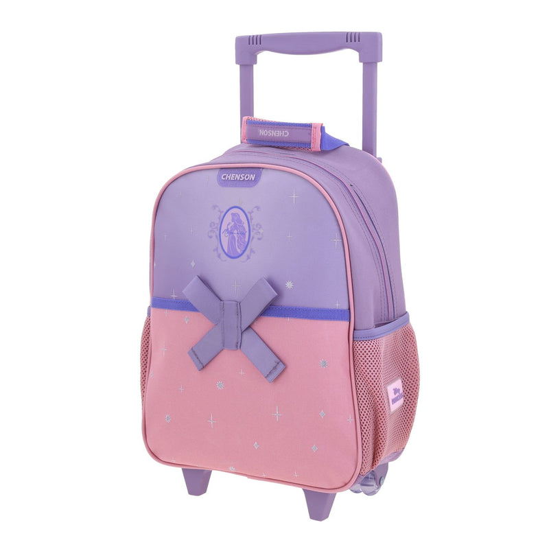 Mochila Lila con Ruedas Princesas Chenson Stardust
