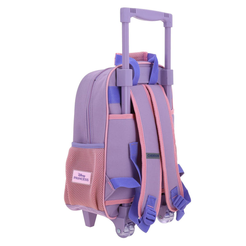 Mochila Lila con Ruedas Princesas Chenson Stardust