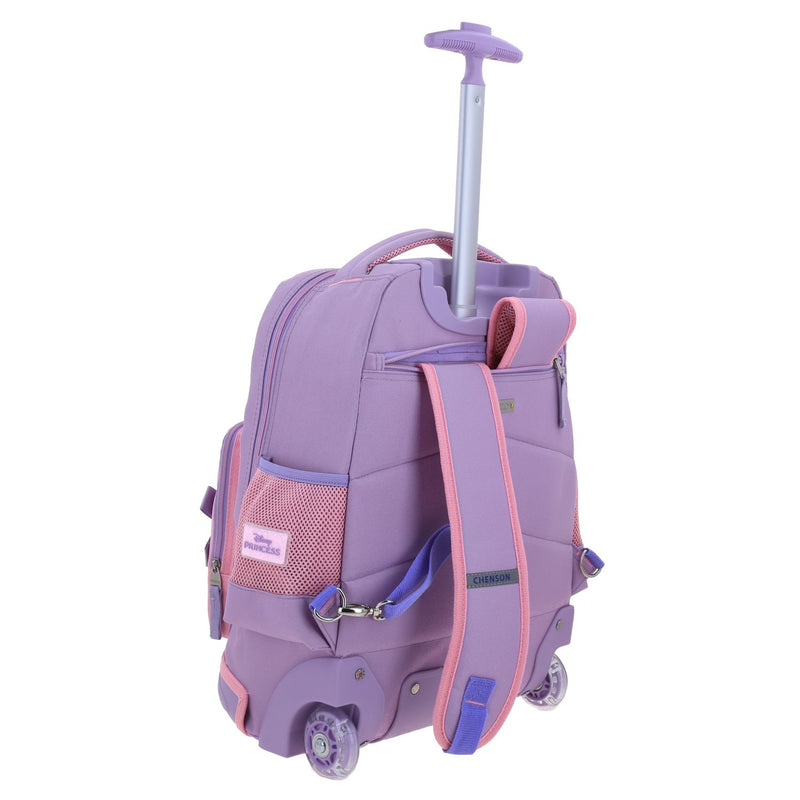 Mochila Lila con Ruedas Princesas Chenson Stardust