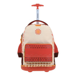 Mochila con Ruedas Beige Moana Chenson Tefiti