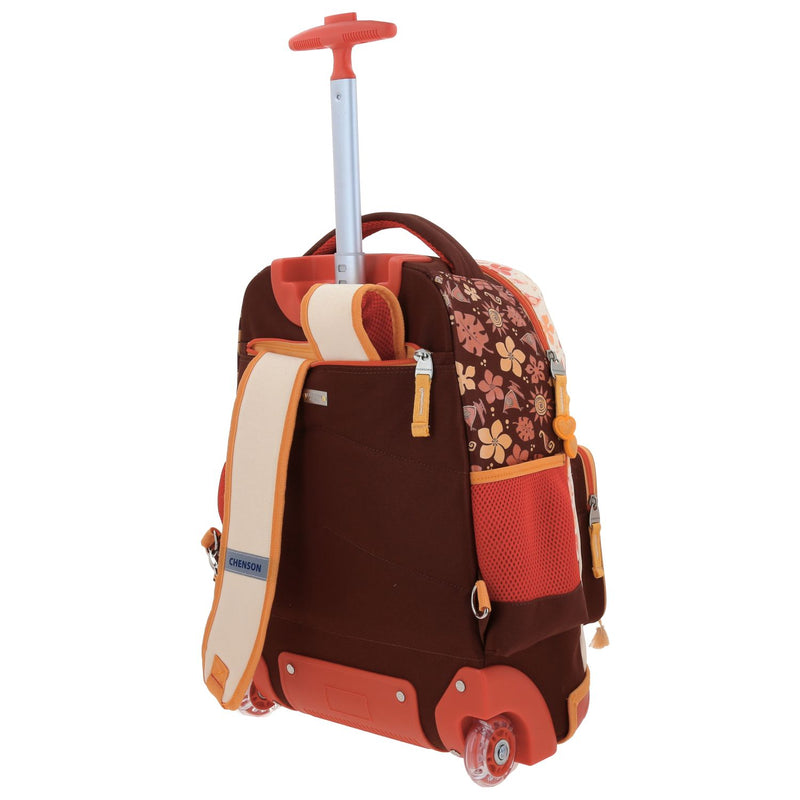 Mochila con Ruedas Beige Moana Chenson Tefiti