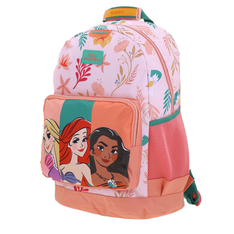 Mochila Naranja Princesas Chenson Triunv
