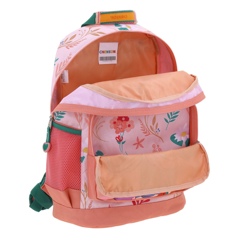 Mochila Naranja Princesas Chenson Triunv