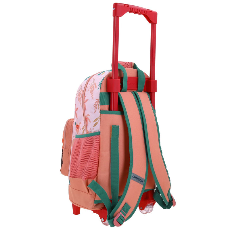 Mochila con Ruedas Naranja Princesas Chenson Triunv