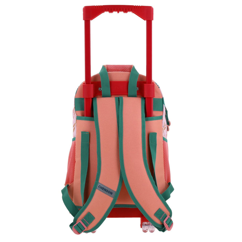 Mochila con Ruedas Naranja Princesas Chenson Triunv