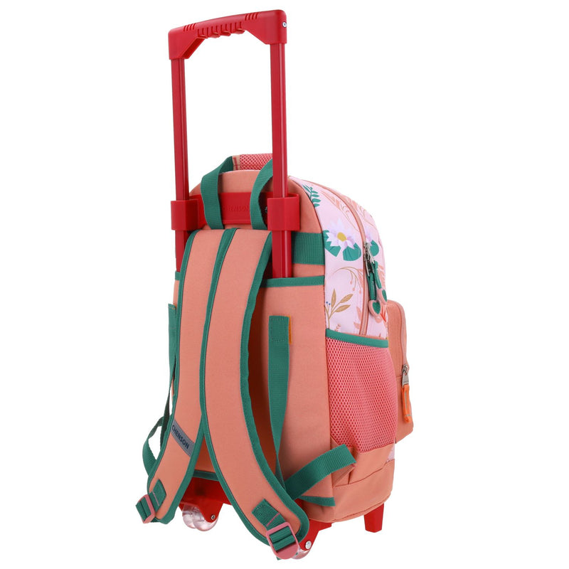 Mochila con Ruedas Naranja Princesas Chenson Triunv