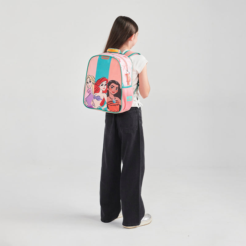 Mochila Naranja Princesas Chenson Triunv