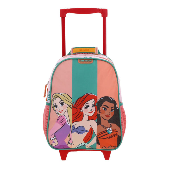 Mochila con Ruedas Naranja Princesas Chenson Triunv