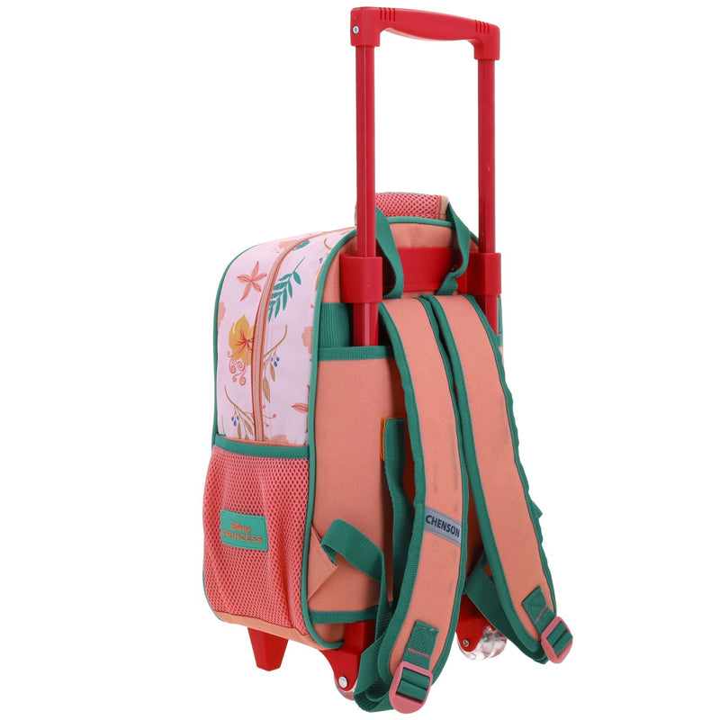 Mochila con Ruedas Naranja Princesas Chenson Triunv