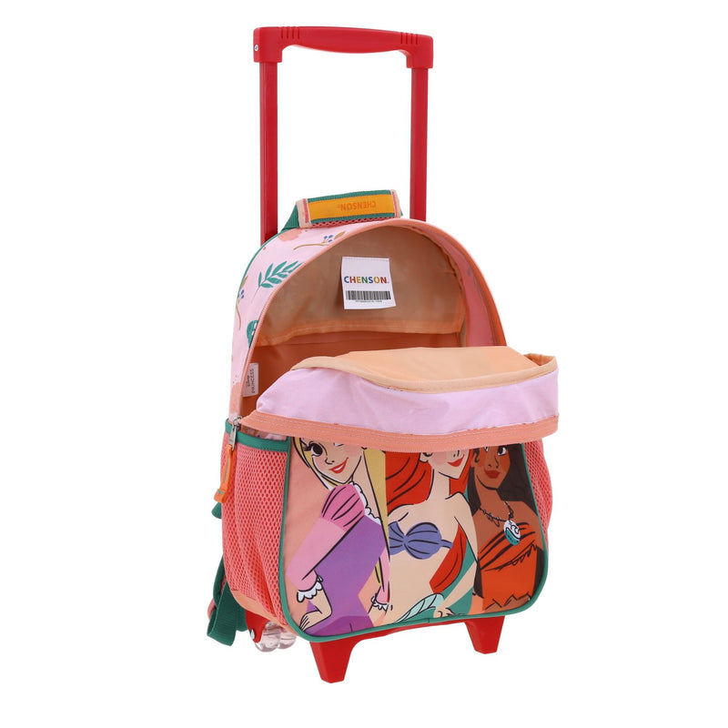 Mochila con Ruedas Naranja Princesas Chenson Triunv