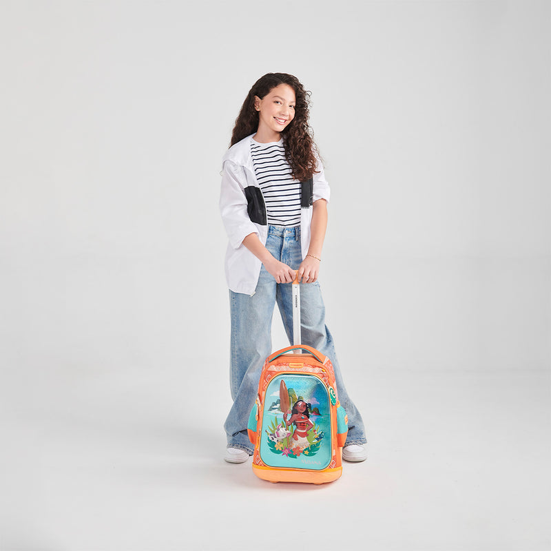 Mochila con Ruedas Naranja Moana Chenson Mona