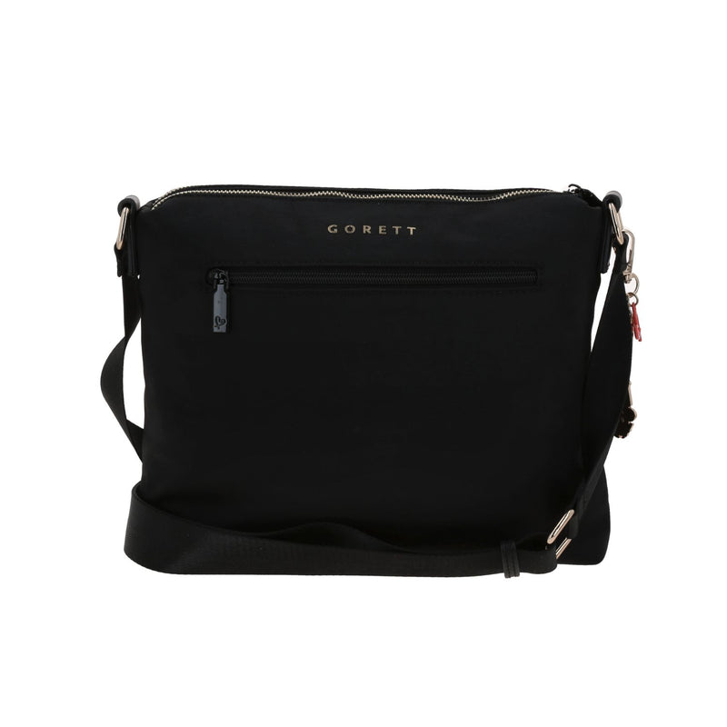 Crossbody Negro Villanas by Gorett Colección LOUISE