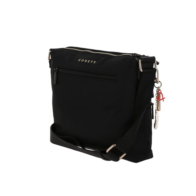 Crossbody Negro Villanas by Gorett Colección LOUISE