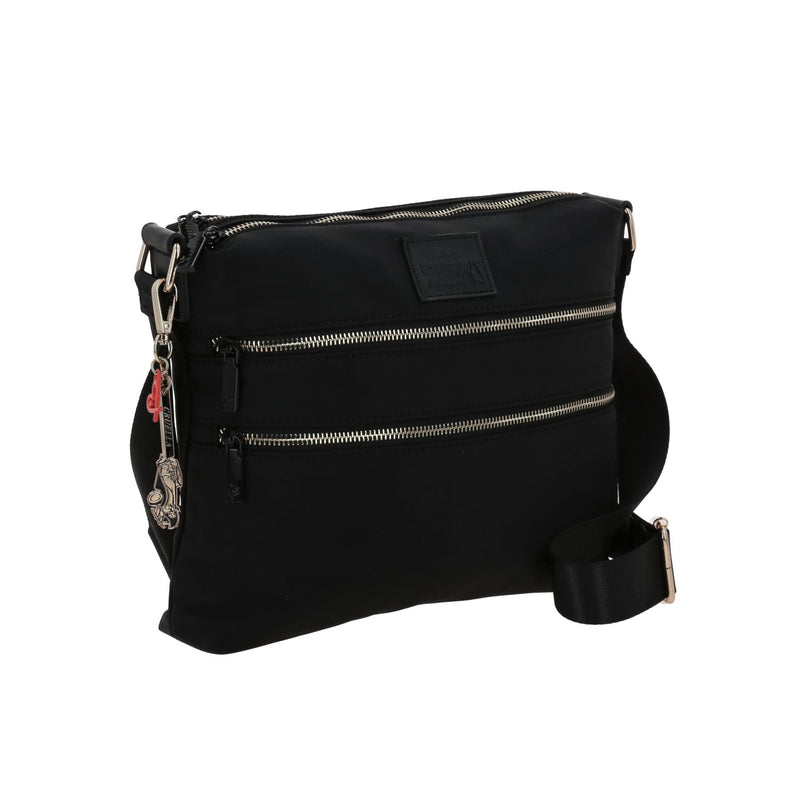 Crossbody Negro Villanas by Gorett Colección LOUISE