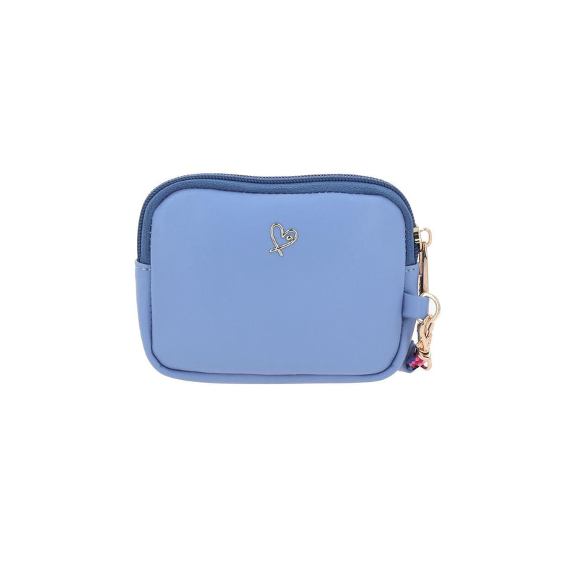 Monedero Para Mujer Azul Gorett Hortensia