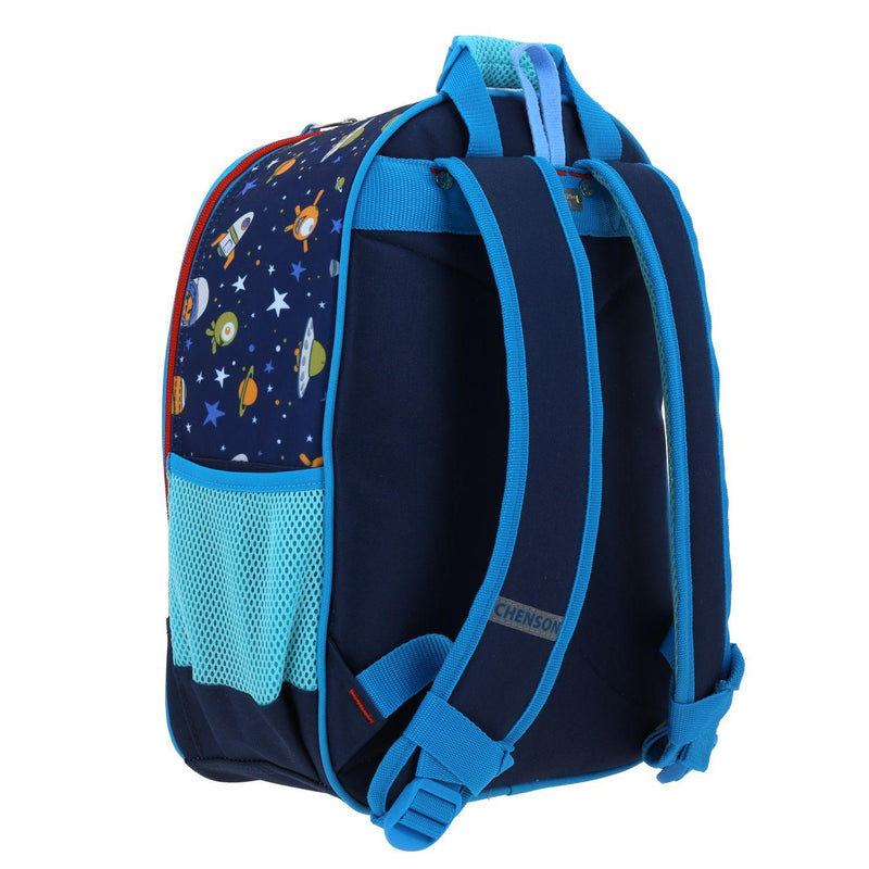 Mochila Mediana Azul Para Niño Pocoyo Chenson Aut