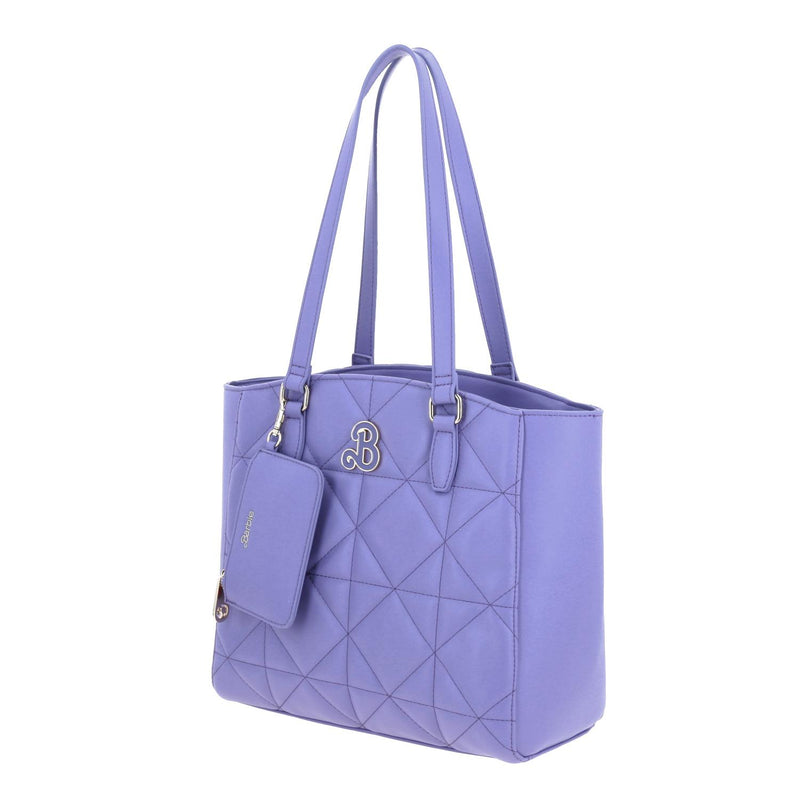 Bolso de dama Tote grande Barbie by GORETT Morado STEPHIE