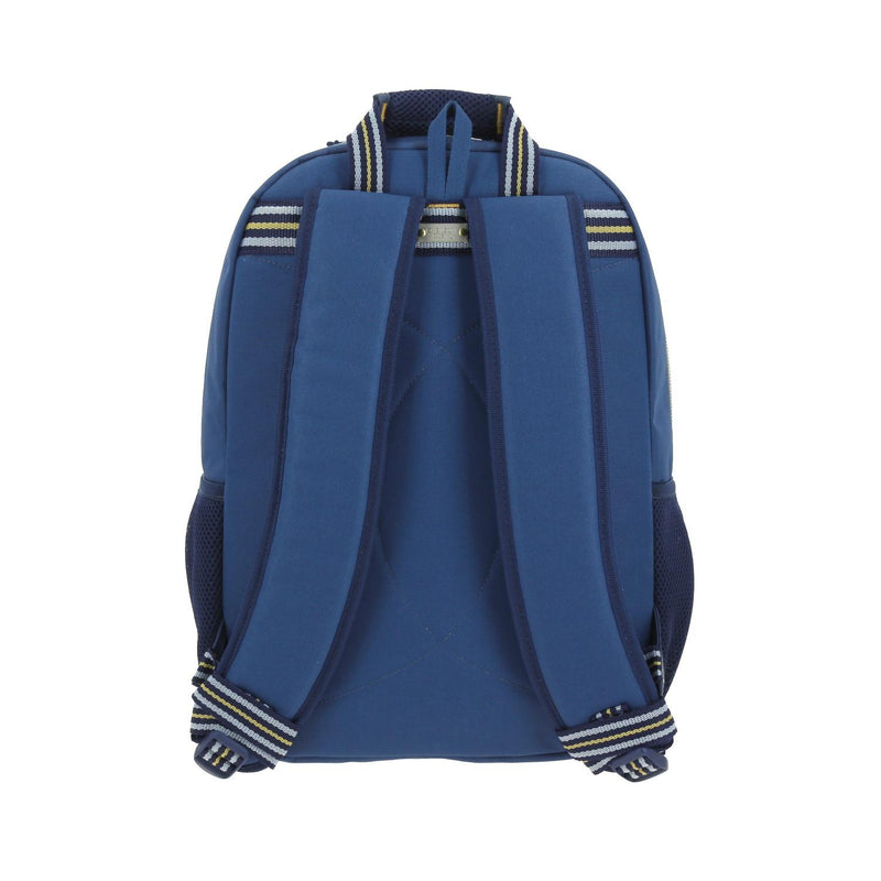 Mochila Azul Grande Con Porta Tablet Chenson Chey