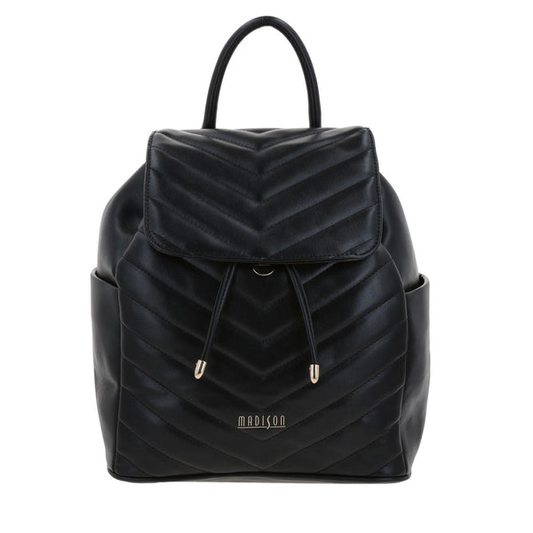 Mochila Negra Para Mujer Madison Kennia