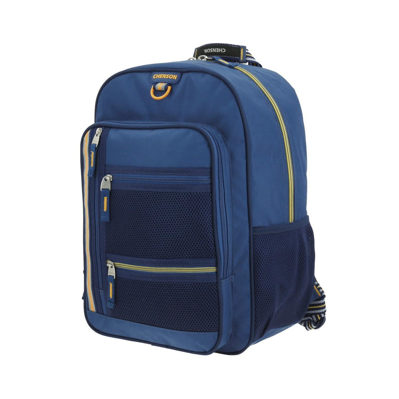 Mochila Azul Grande Con Porta Tablet Chenson Chey