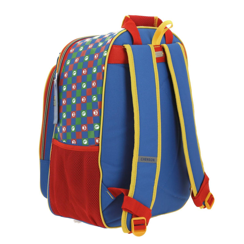 Mochila Azul Mario Bros Para Niño Chenson Armin