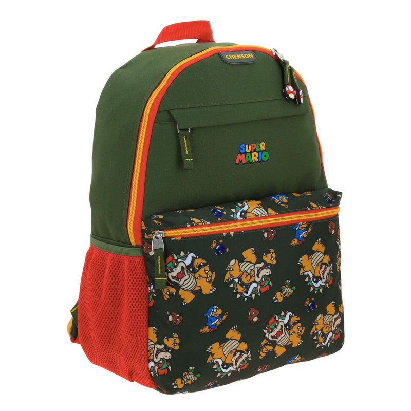 Mochila Verde Bowser Para Niño Chenson Werbi