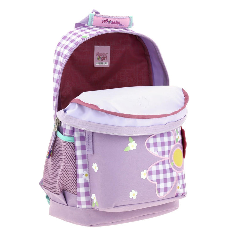 Mochila Lila Grande Con Porta Tablet Para Niña Happy Girl By Chenson Ampin