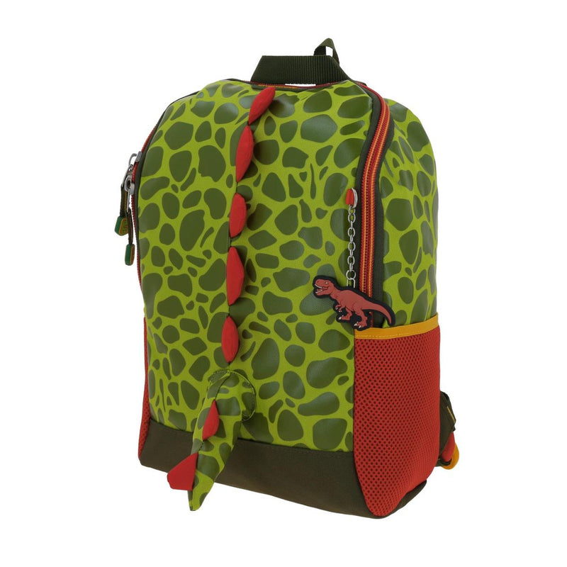 Mochila Verde De Dinosaurio Chica Para Niño Chenson Espin