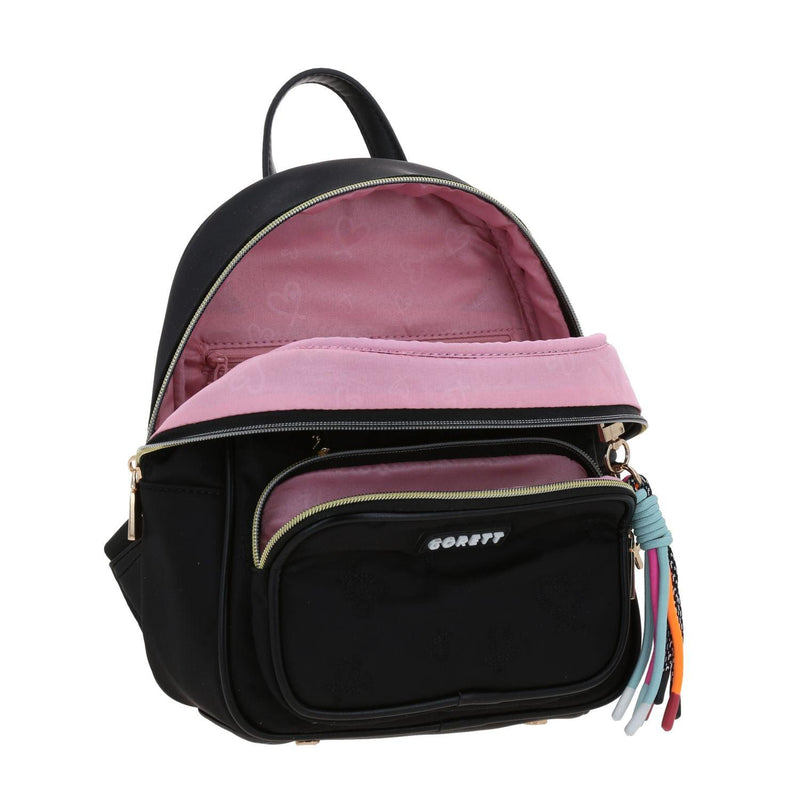 Mochila Negra Para Mujer Gorett Georgia