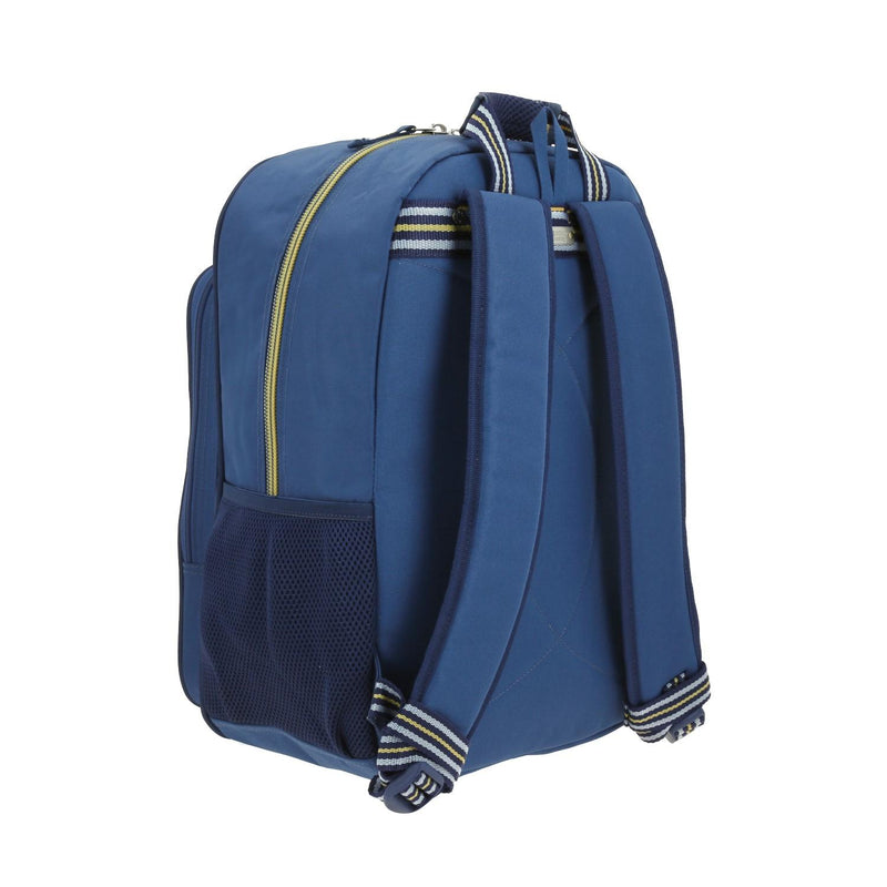 Mochila Azul Grande Con Porta Tablet Chenson Chey