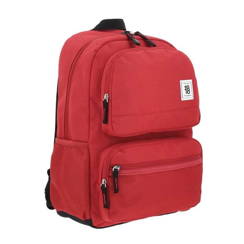 Mochila grande 1818 Unisex WYNN Rojo