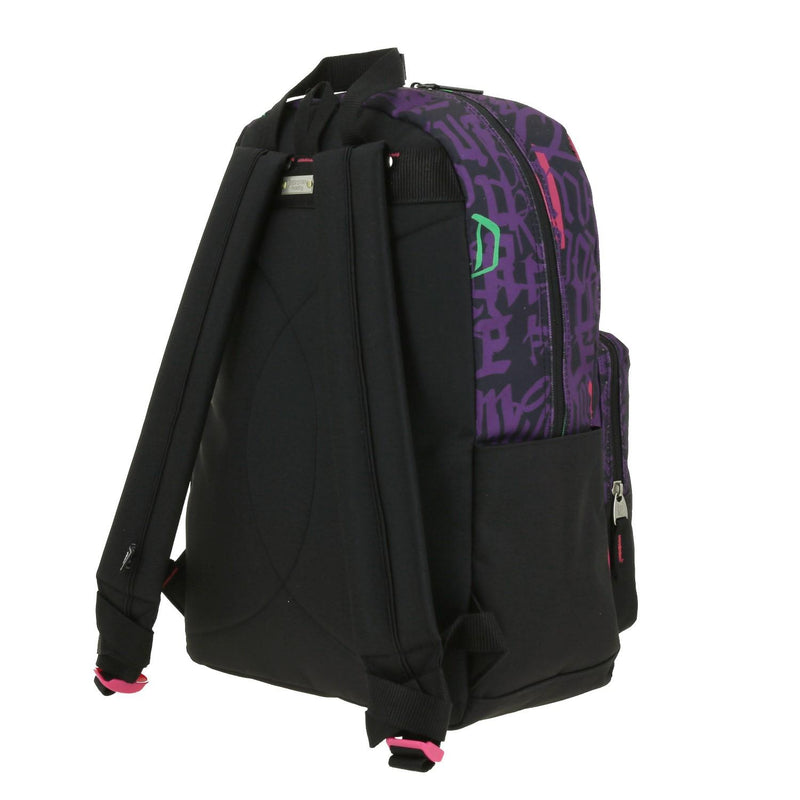 Mochila Para Laptop Negra Villanas 1818 Lefi