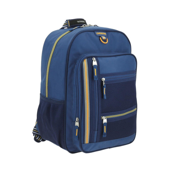 Mochila Azul Grande Con Porta Tablet Chenson Chey