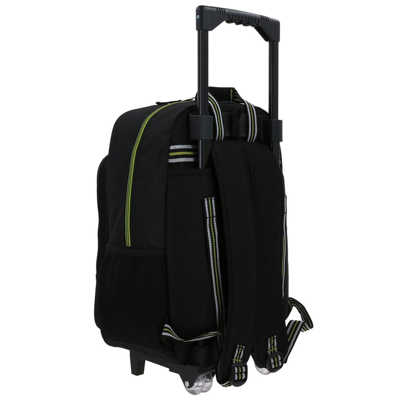Mochila Negra Con Ruedas Grande Para Niño Chenson Chey