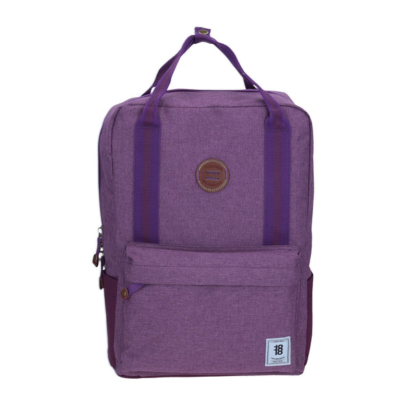 Tote-backpack sized morado