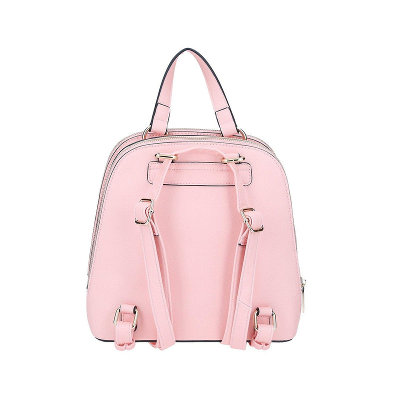 Backpack floral rosa intenso