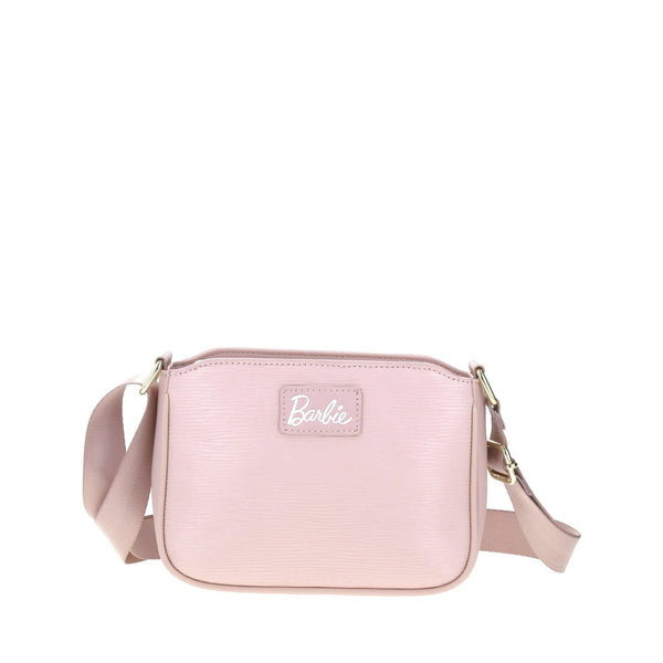 Crossbody Barbie x Gorett con textura rosa