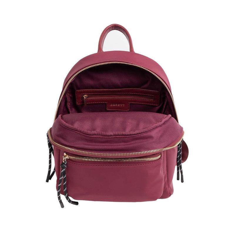 Backpack Para Mujer Color Tinto Gorett Jeykey