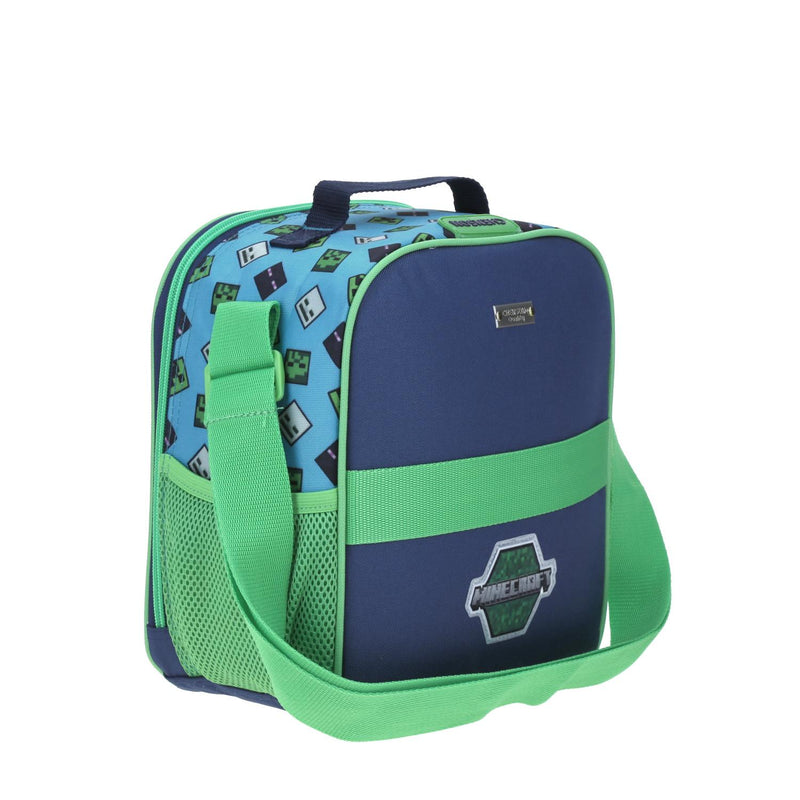 RALME Mine Craft - Mini mochila Survival Mode para niños y niños  pequeños, mochila pequeña de 11 pulgadas, para niño o niña, Azul, Verde,  Modo de