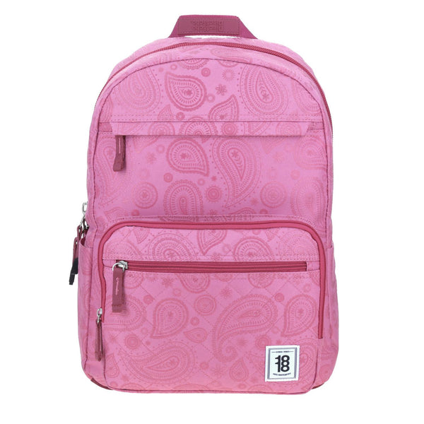 Mochila Grande Rosa 1818 Universidad AMIB para mujer Porta Laptop de hasta 15".