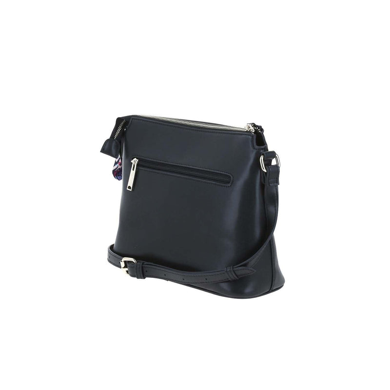 Crossbody Negro Gorett Triski Con Mascada