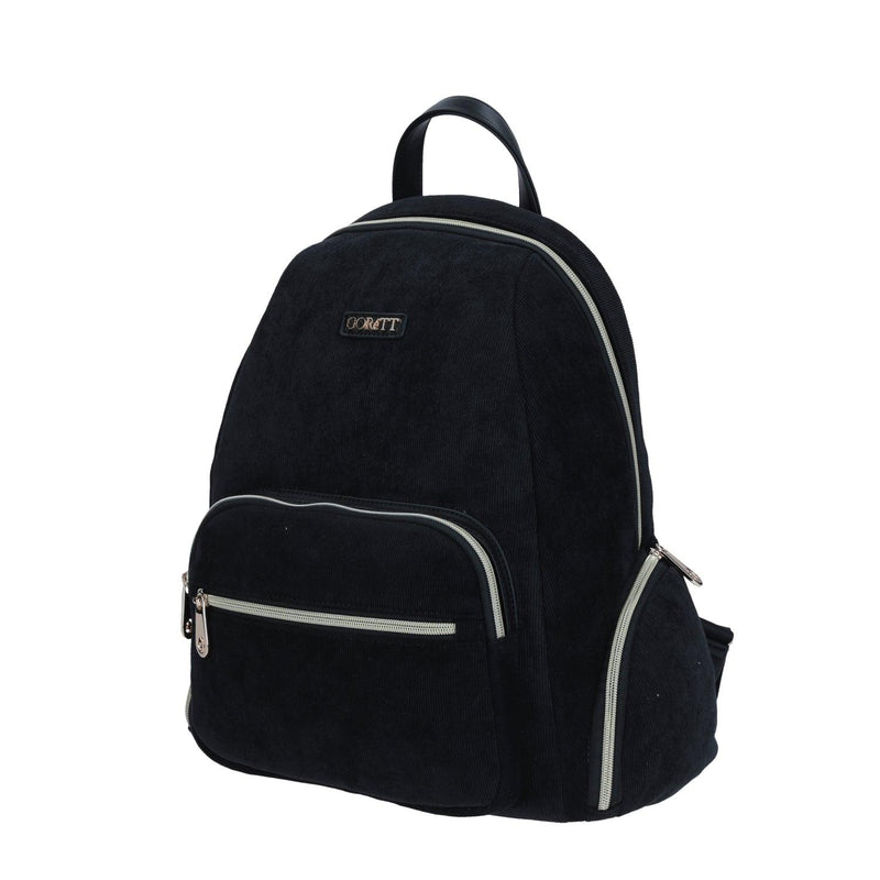 Backpack Negro Niro Gorett Con Porta Laptop