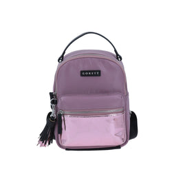 Mini Backpack Iridiscente Gorett Rosa