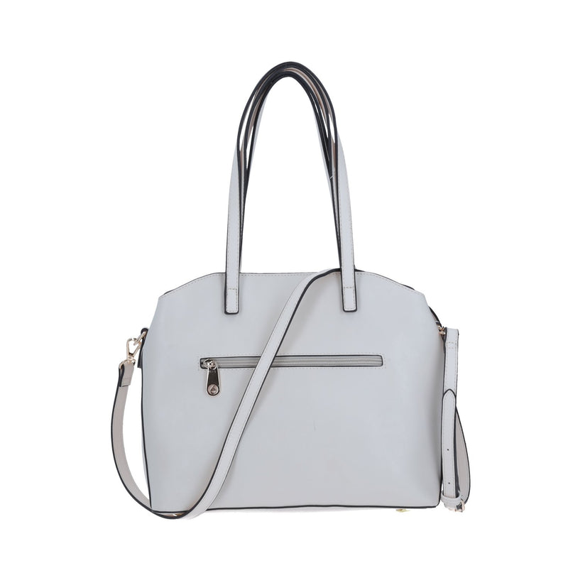 Tote Premium Detalle Córte Láser Blanco