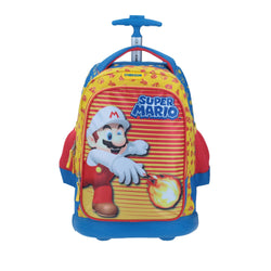 Mochila con Ruedas Mario Bros Fire Mario Chenson