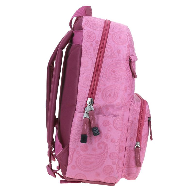 Mochila Grande Rosa 1818 Universidad AMIB para mujer Porta Laptop de hasta 15".