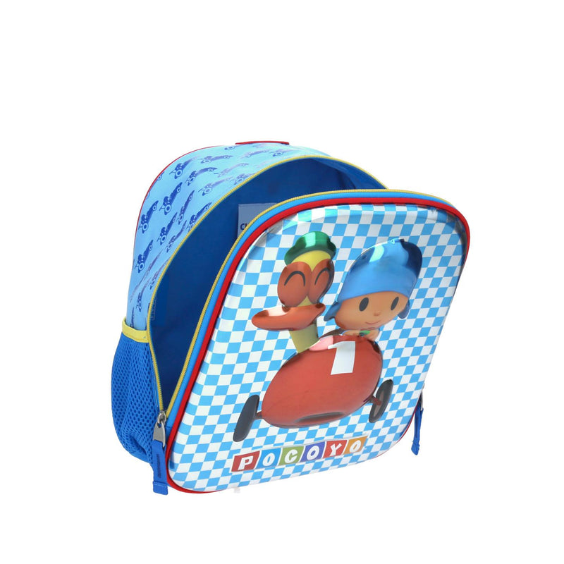 Mochila Chico Azul Chenson Pocoyo Kinder POCOPE para niño